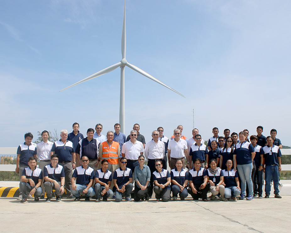 Ayala Mitsubishi visits North Luzon Renewable