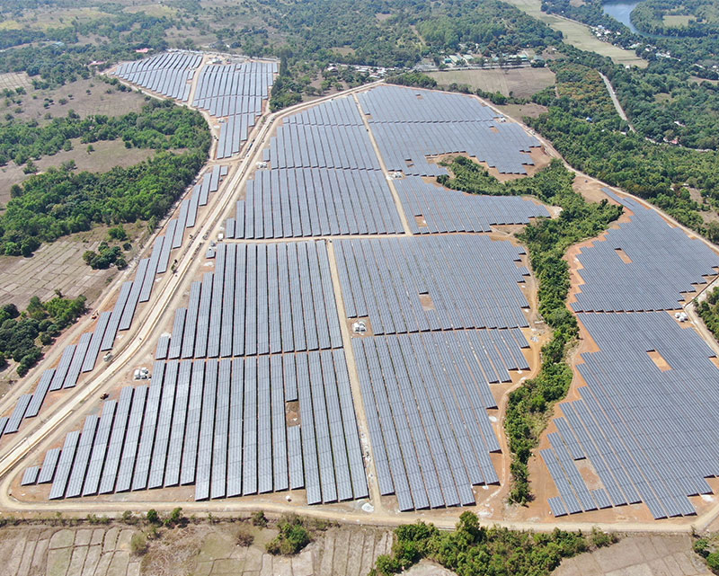 AC Energy solar farm in zambales