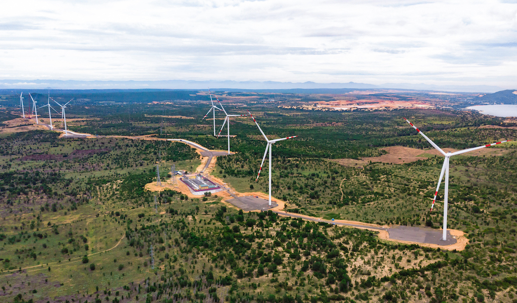 ACEN 40 MW Mui Ne wind farm Ph2 Binh Thuan Province, Vietnam