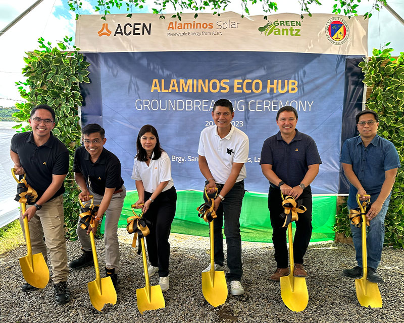 Alaminos Eco Hub Groundbreaking