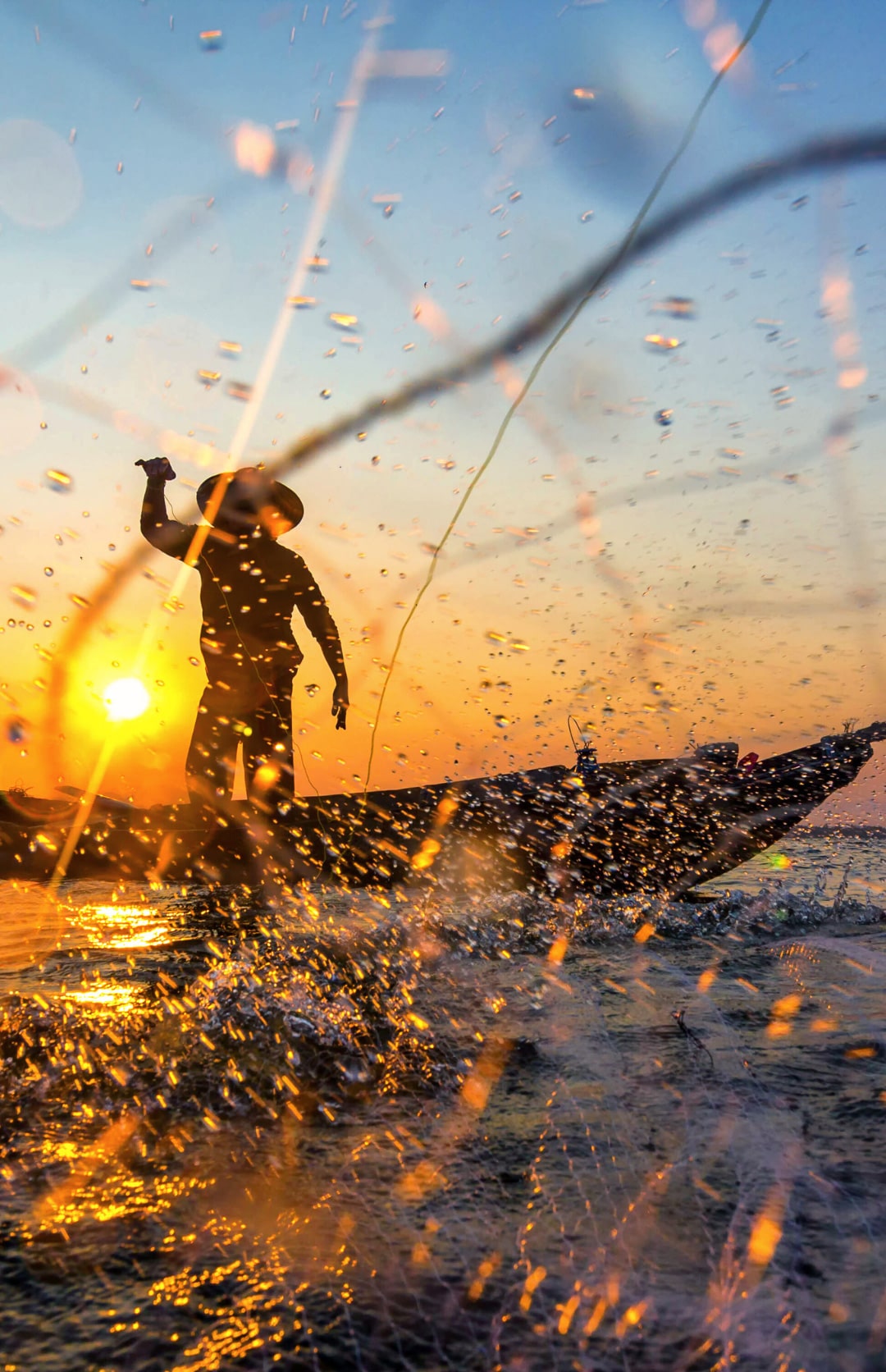 stock photo of fisherman