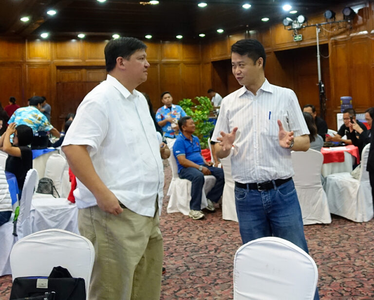 Eric Francia with Sen Sherwin Gatchalian