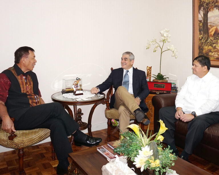 Ayala execs make courtesy call on Indonesian envoy