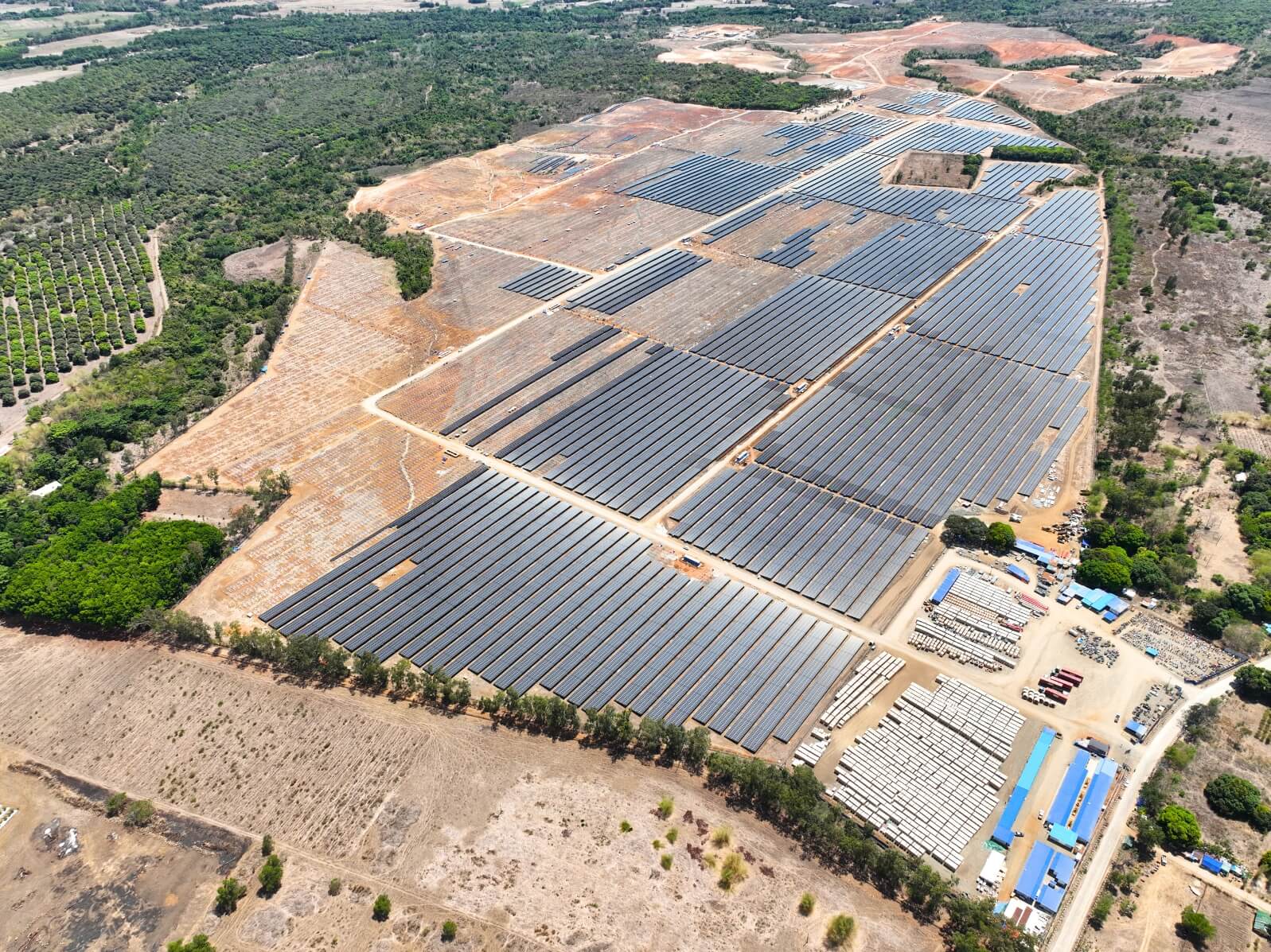 Aerial Photo of Palauig Solar 2 in Zambales