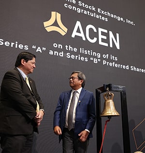 ACEN president and vice chairman preferred shares 1