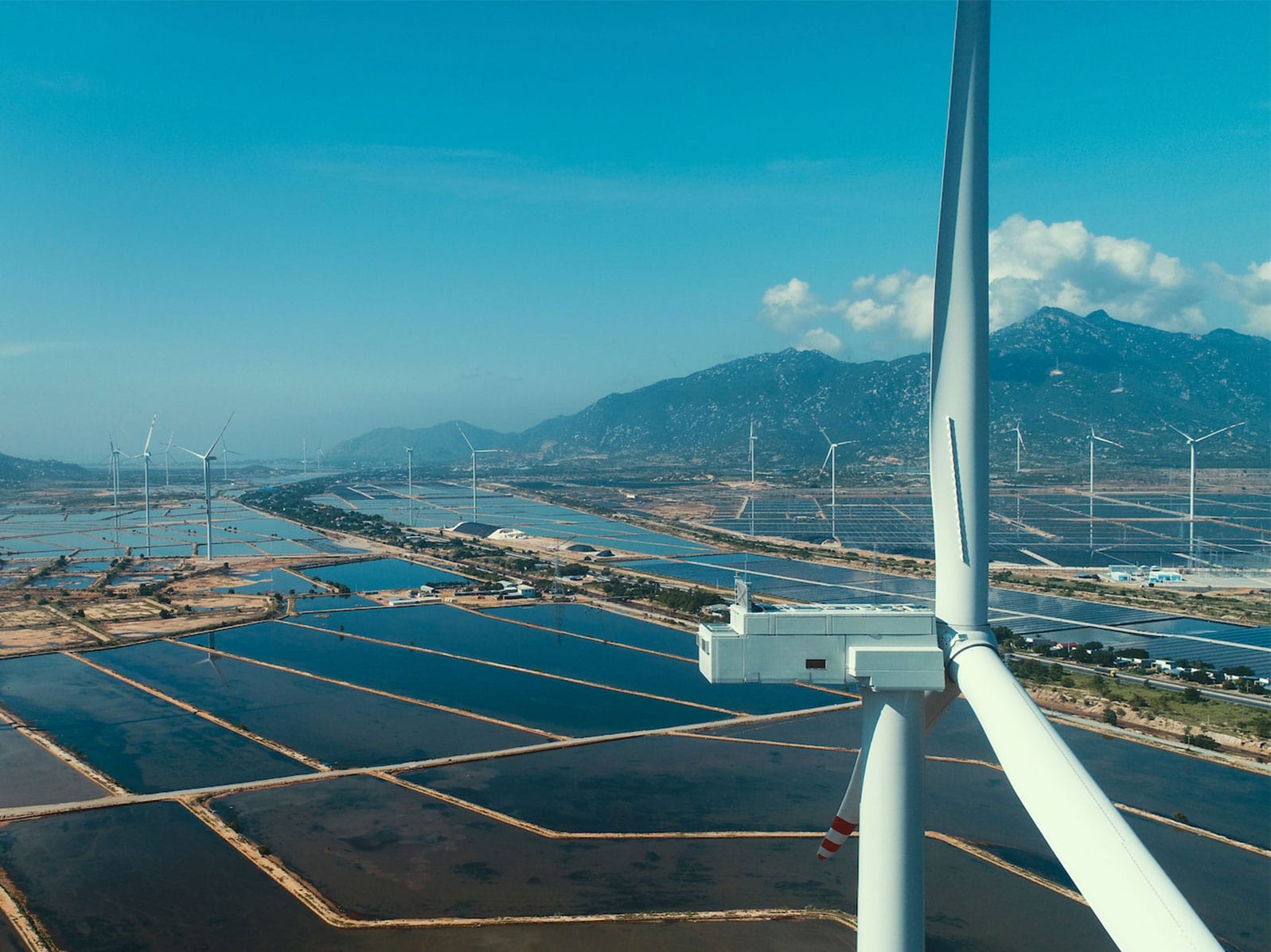 ACEN wind farm in ninh thuan vietnam