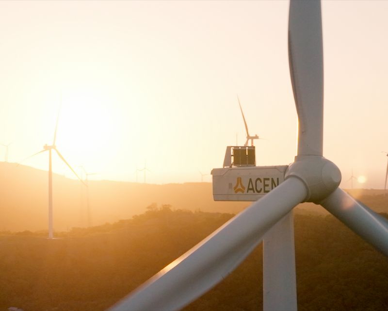 ACENs 160 MW windmill in Ilocos