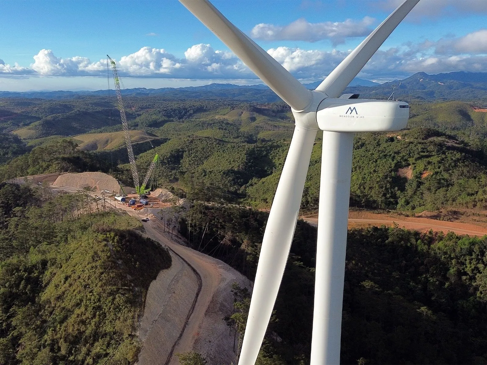 Monsoon Wind farm in Lao PDR