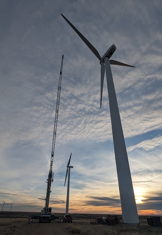 Stockyard wind photo