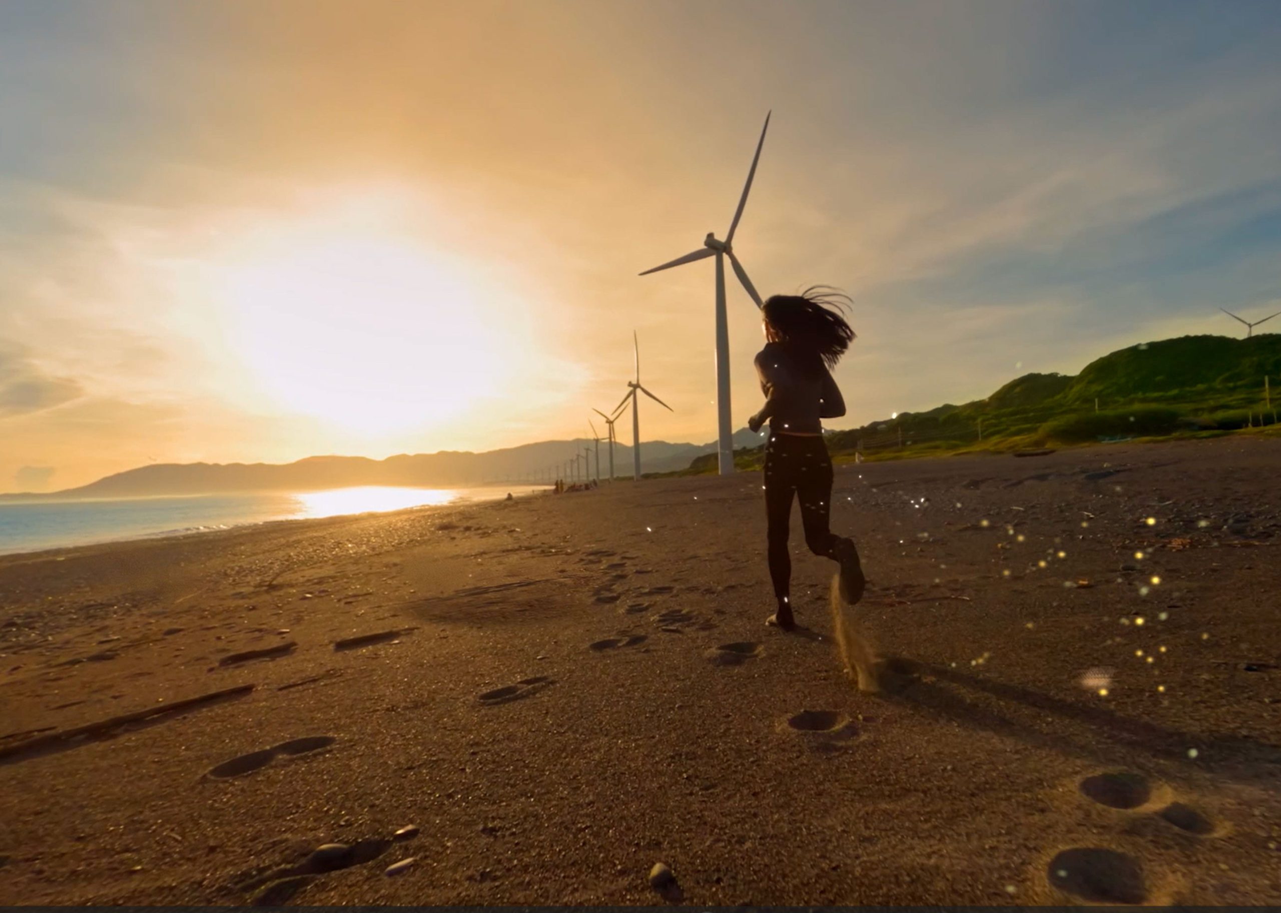 ACEN RES fireflies at ilocos windmills